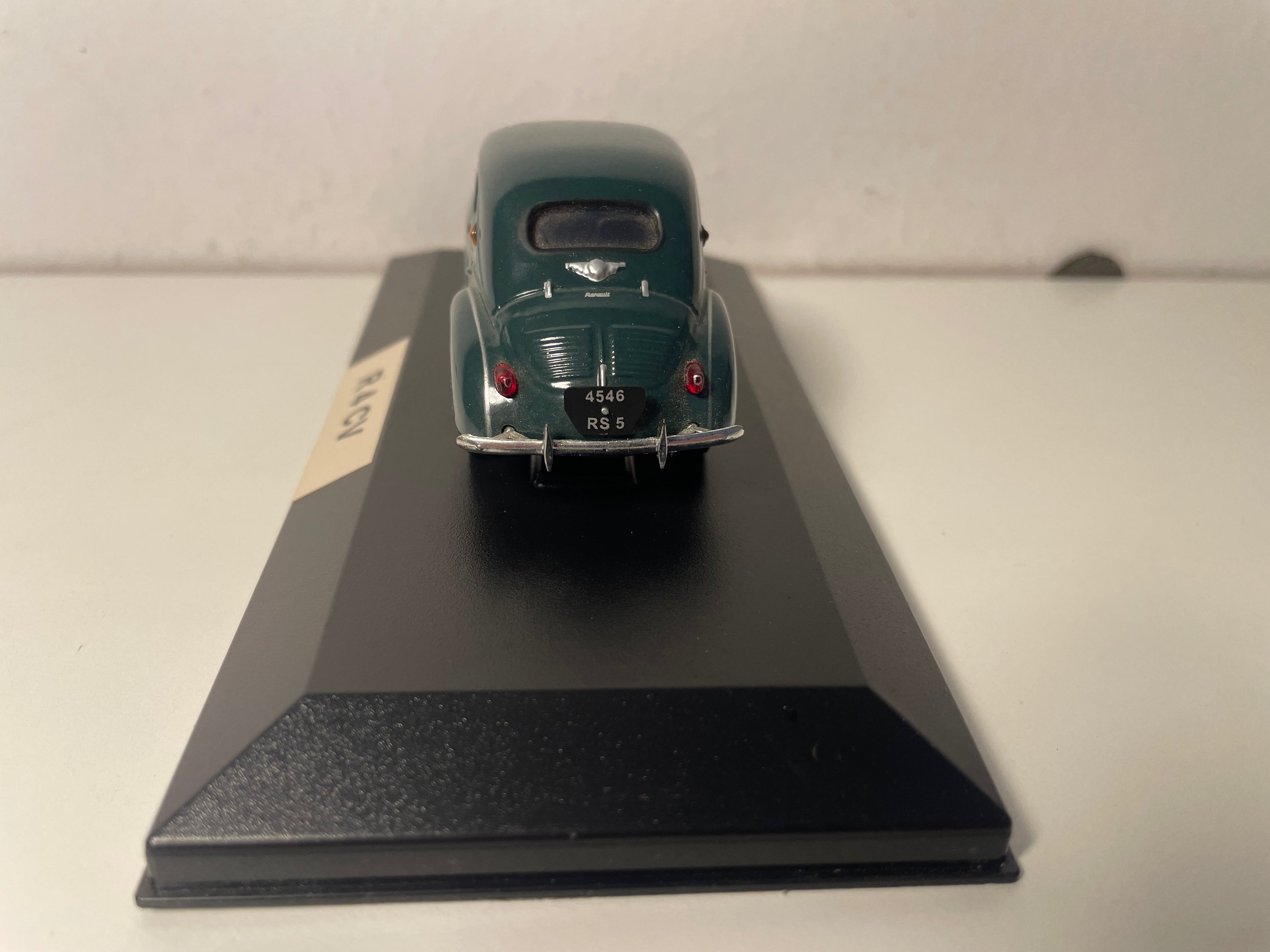 Dark Green Renault 4 CV (plexi box)