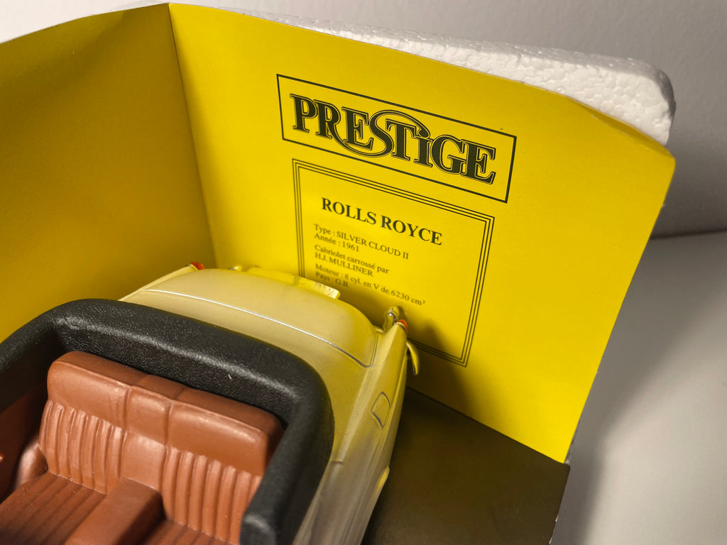 Rolls Royce beige - Solido collectie prestige referentie 8006 (SCHAAL: 1/20)