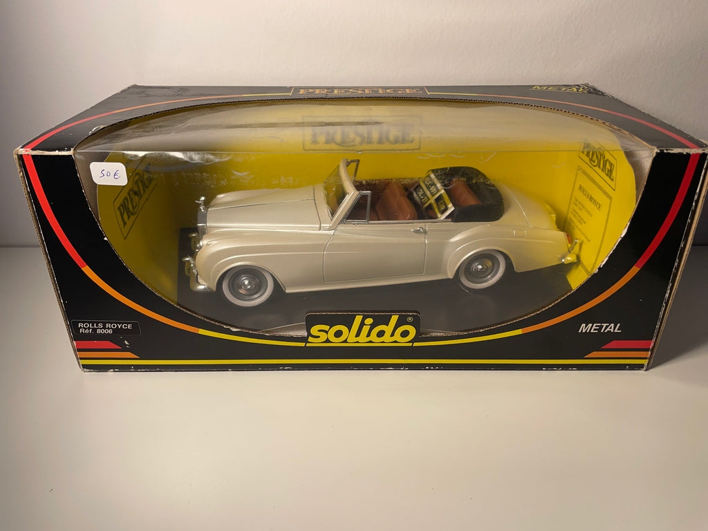 Rolls Royce beige - Solido collectie prestige referentie 8006 (SCHAAL: 1/20)