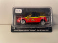 Renault Mégane cabriolet rouge et jaune "Antargaz" Tour de France 2001
