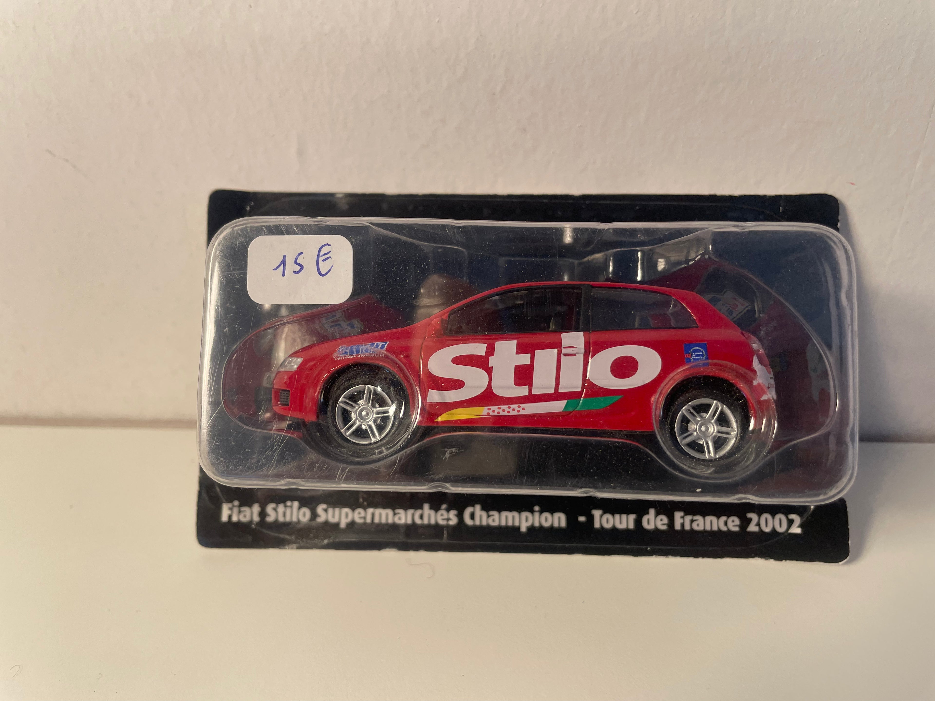 Fiat Stilo rot "Supermarchés Champion" aus der Tour de France 2002