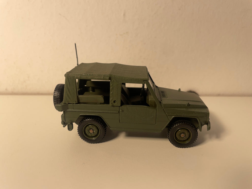 Peugeot P4 militaire - Solido (fabrication française) - boite N°DT6991