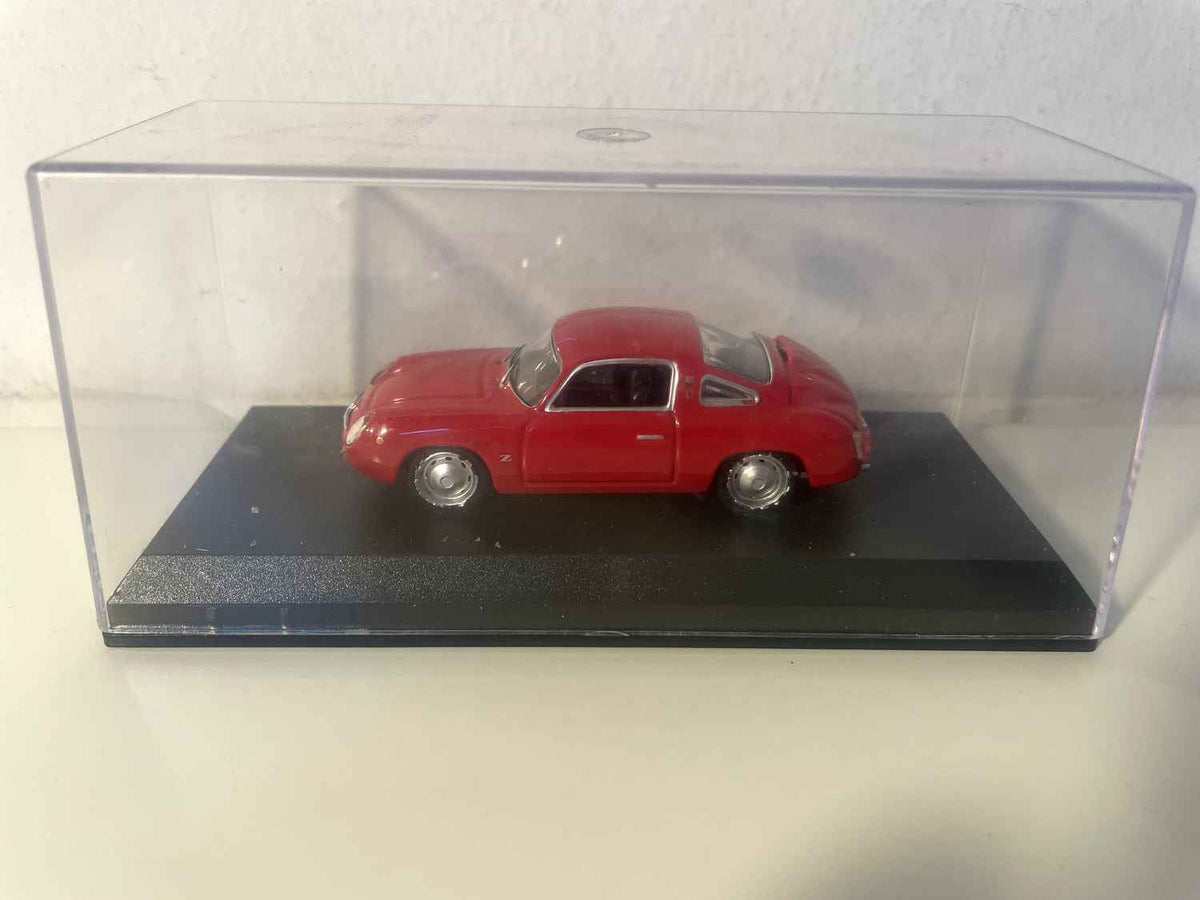 Fiat Abarth 750 Zagato rojo - colección MODEL BEST