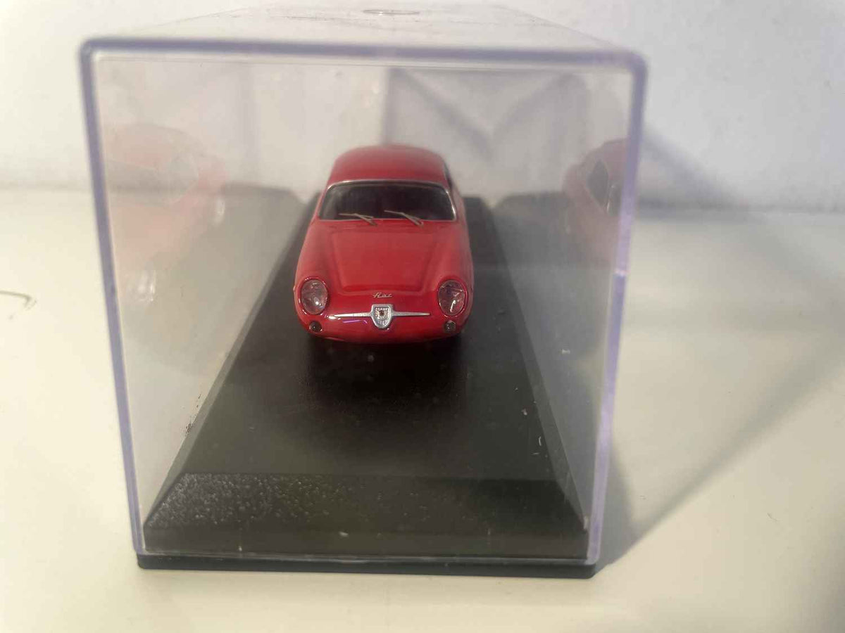 Fiat Abarth 750 Zagato rojo - colección MODEL BEST
