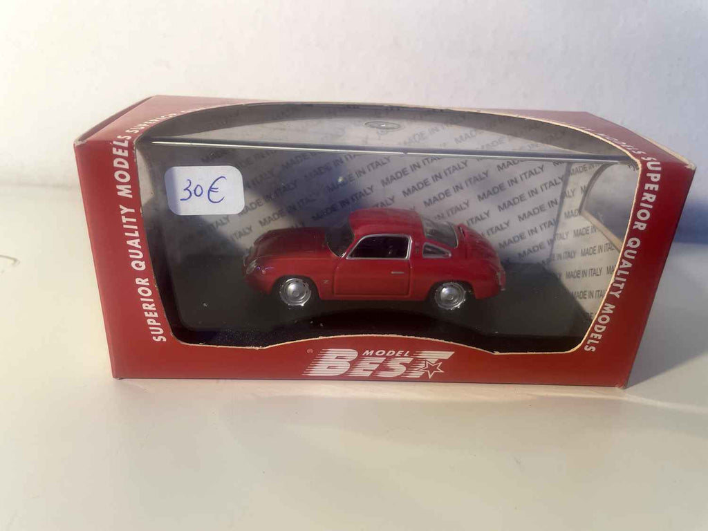 Fiat Abarth 750 Zagato red - MODEL BEST collection