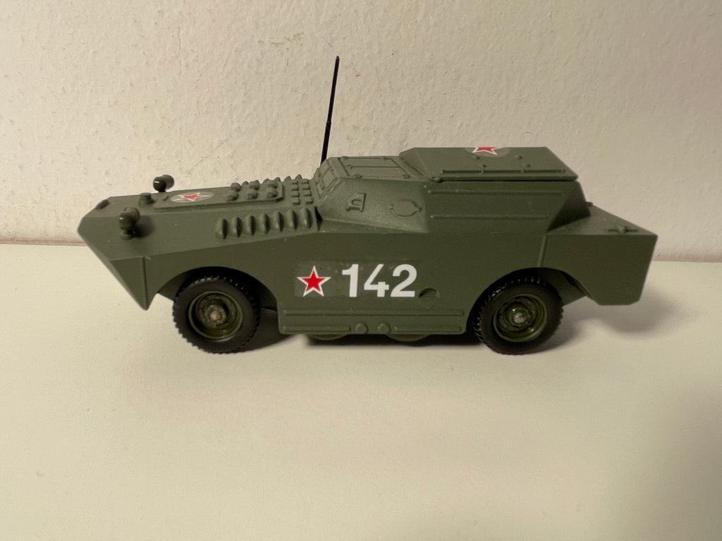Amfibisches Militärfahrzeug BTR 40 (russesch Arméi) - Solido (franséisch Hierstellung) - Schachtel N°ac4753
