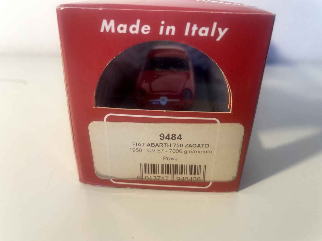 Fiat Abarth 750 Zagato red - MODEL BEST collection