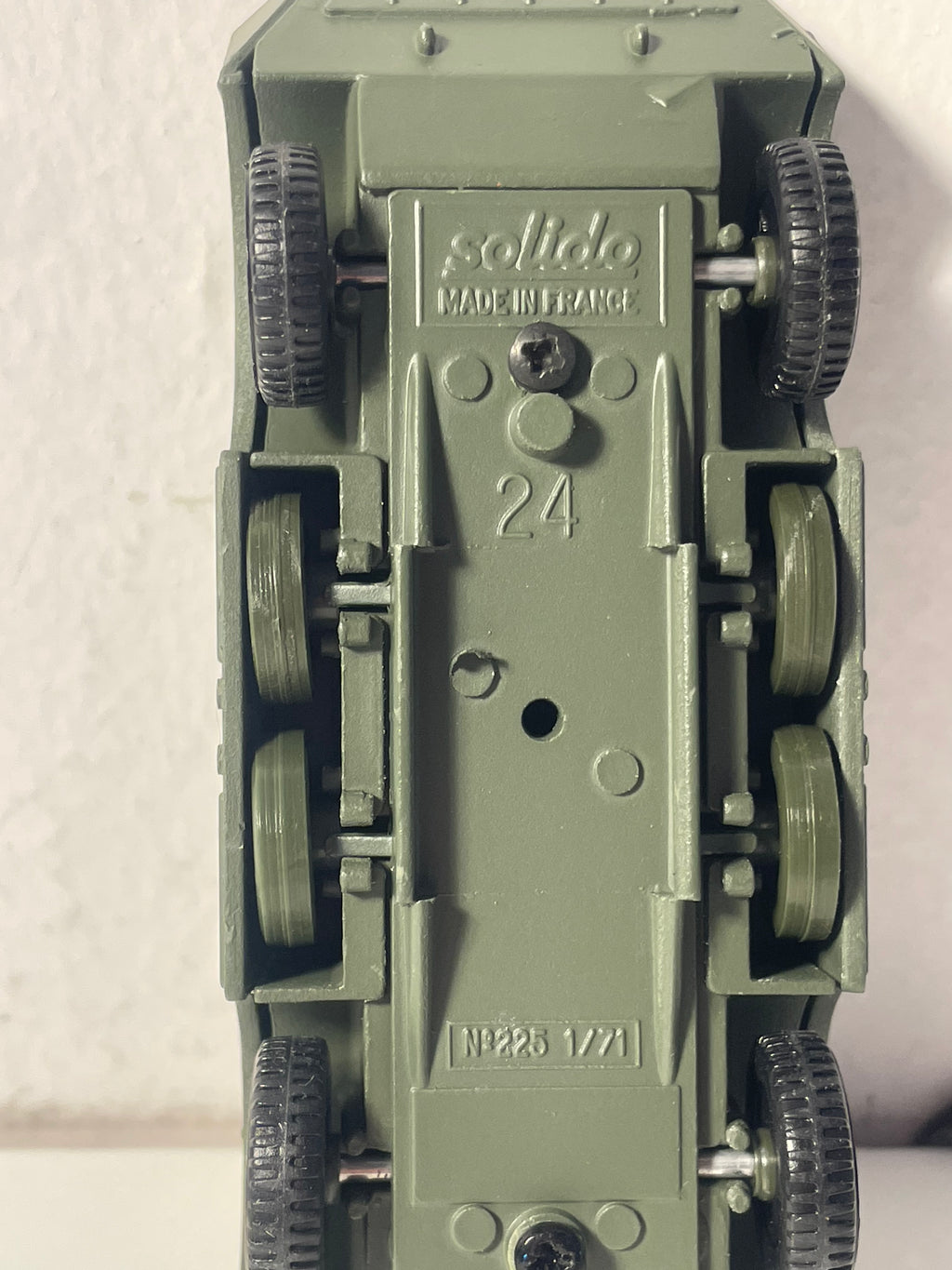 Amfibisches Militärfahrzeug BTR 40 (russesch Arméi) - Solido (franséisch Hierstellung) - Schachtel N°ac4753