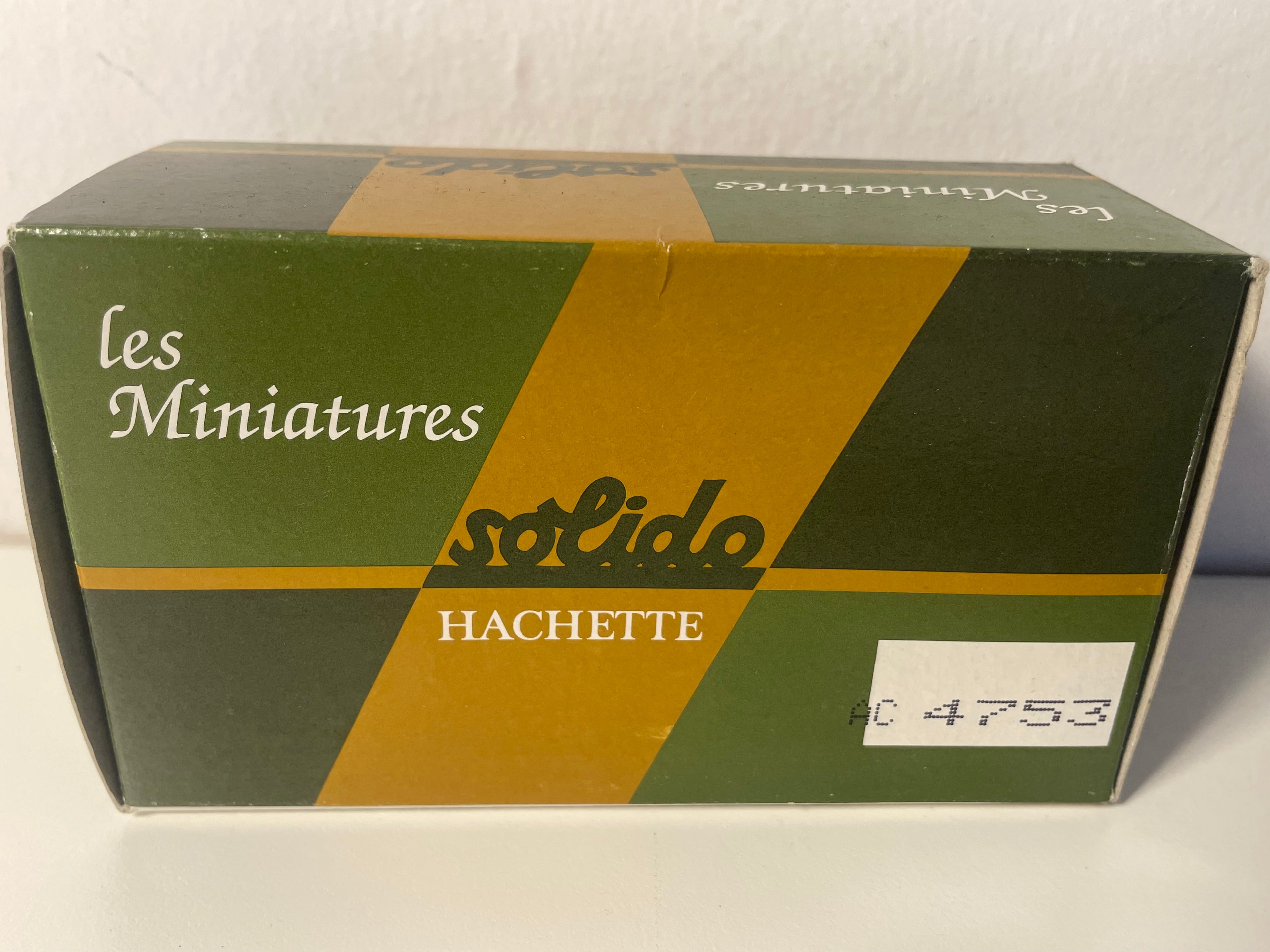 Amfibisches Militärfahrzeug BTR 40 (russesch Arméi) - Solido (franséisch Hierstellung) - Schachtel N°ac4753