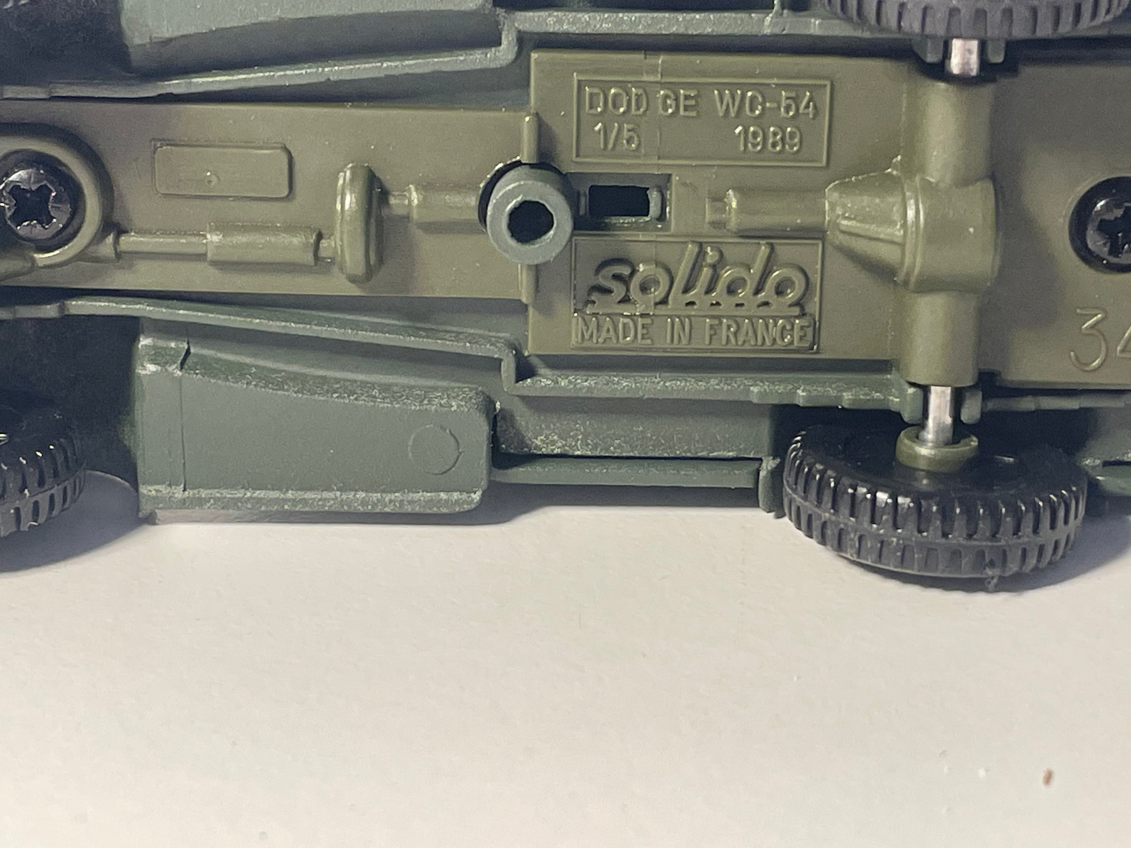 Dodge WC 54 militaire ambulance - Solido (fabrication française) - boite N°DK5095