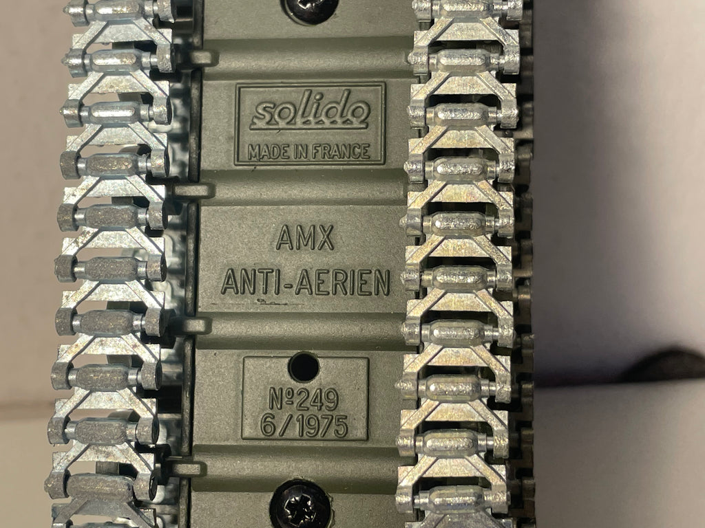 Char militaire AMX anti-aérien - Solido (fabrication française) - boite N°CS8483