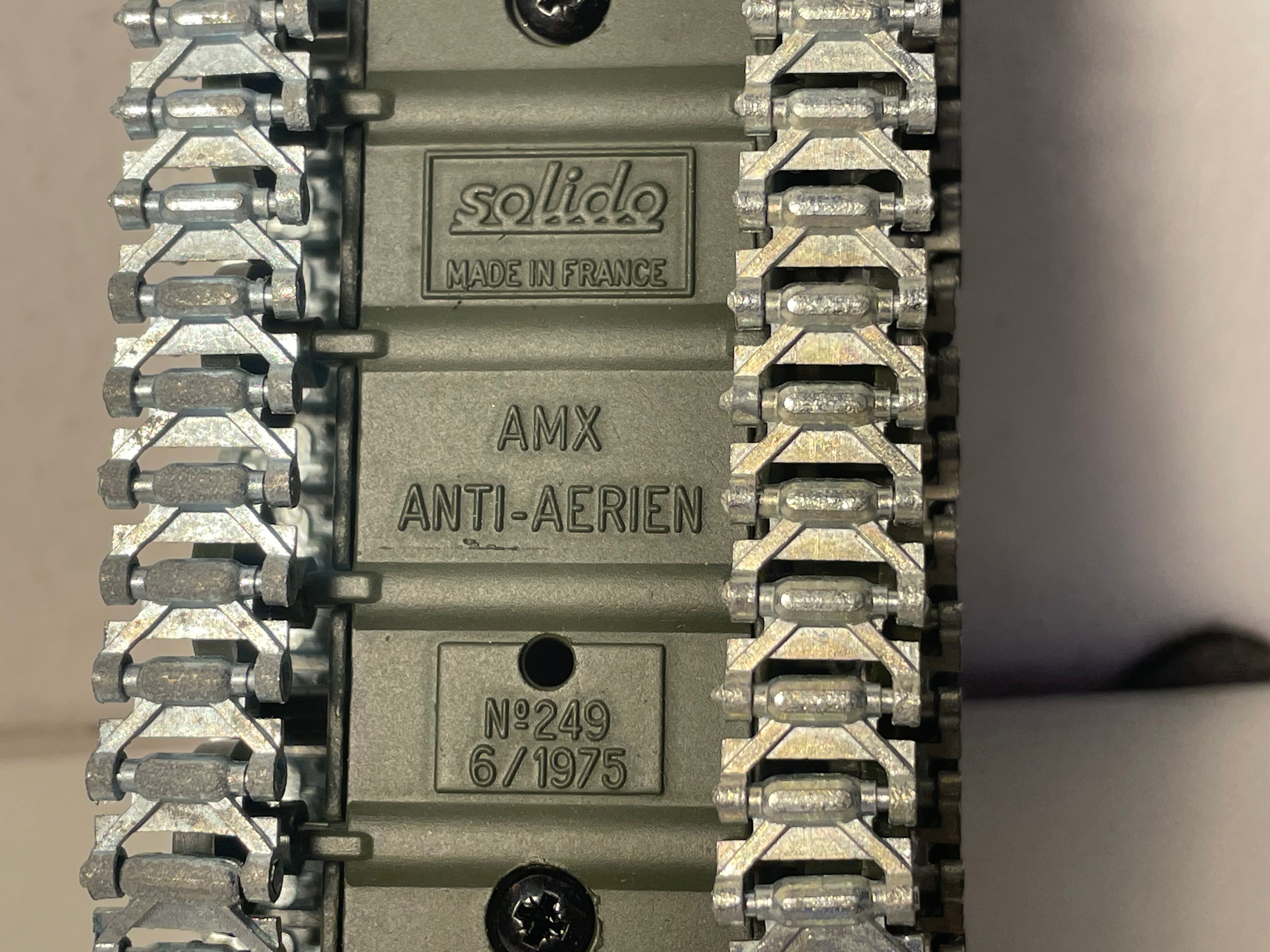 Char militaire AMX anti-aérien - Solido (fabrication française) - boite N°CS8483