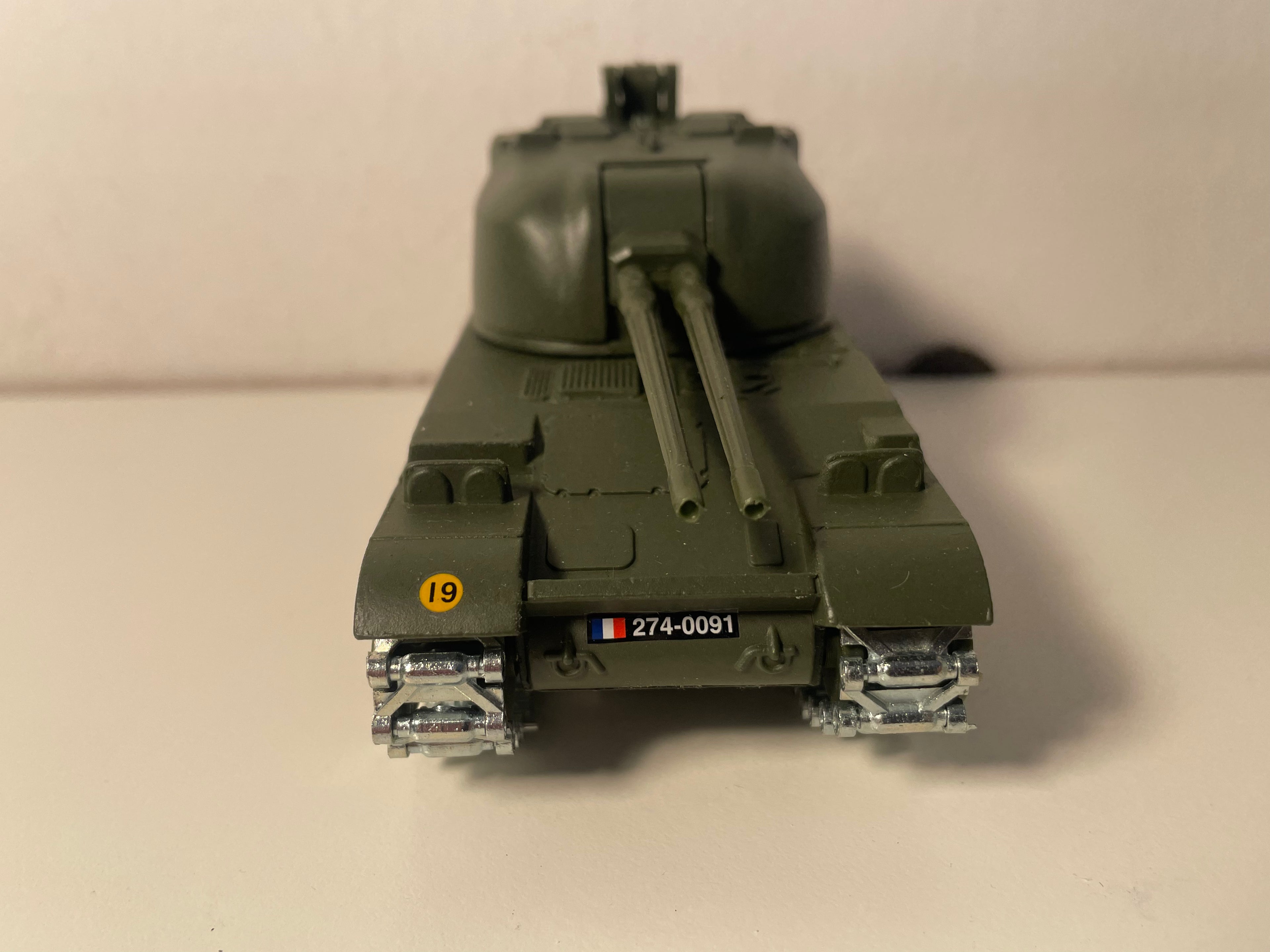 Char militaire AMX anti-aérien - Solido (fabrication française) - boite N°DD9082