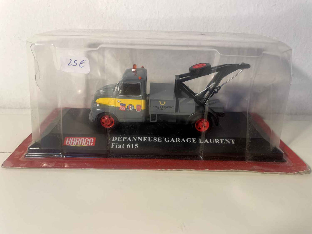 Fiat 615 szary Pomoc drogowa GARAGE LAURENT - kolekcja Garage Moderne