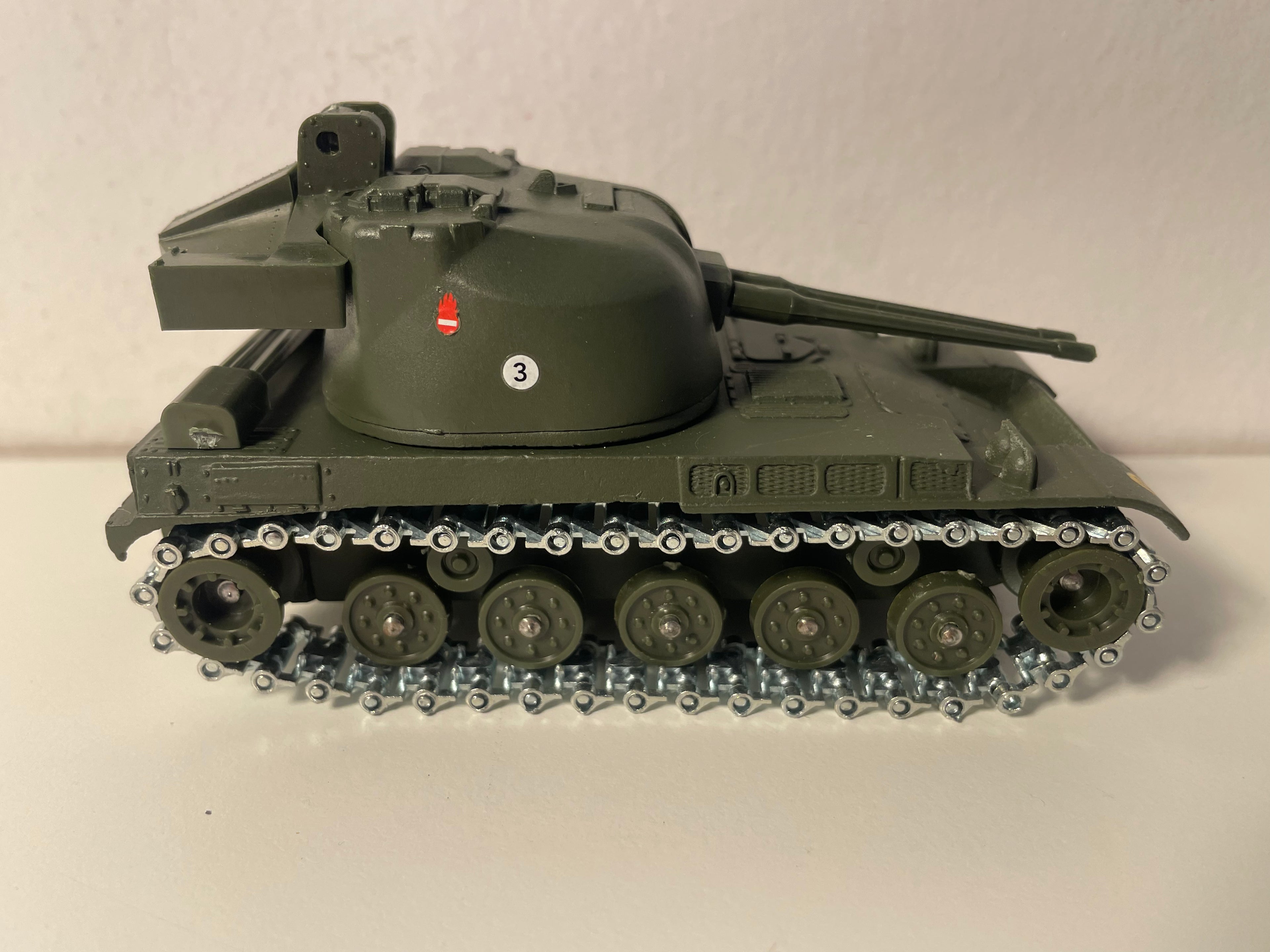 Char militaire AMX anti-aérien - Solido (fabrication française) - boite N°DD9082