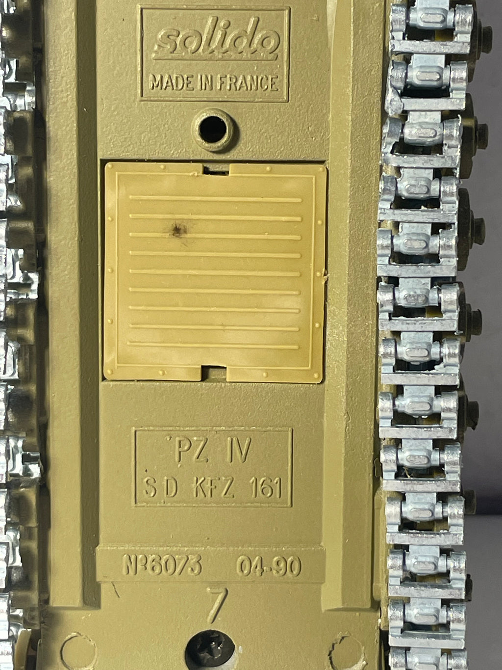 Char militaire PZ IV SD KFZ 161 - Solido (fabrication française) - boite N° EB6379