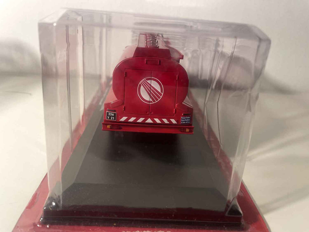 Caminhão Tanque Renault 4140 'Preguiçoso' Vermelho - Tanque Stelline - Coleção Garagem Moderna