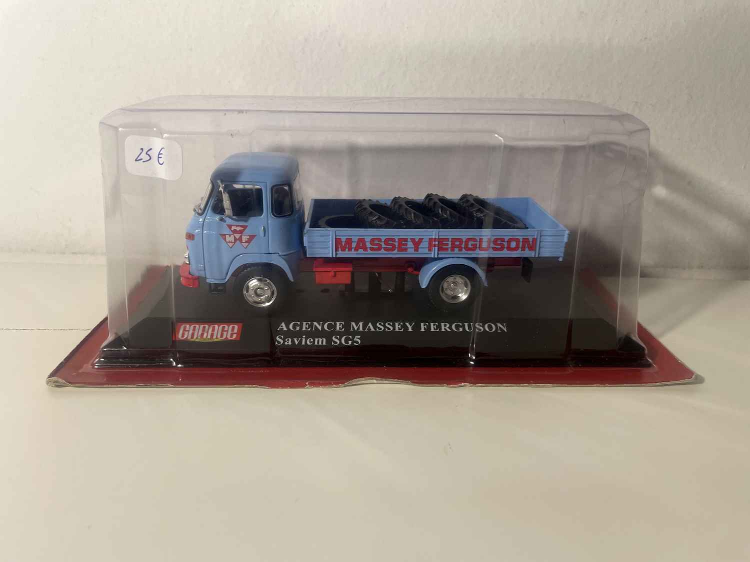 Massey-Ferguson Agency Blue Saviem SG5 Truck - Modern Garah-ge Collection