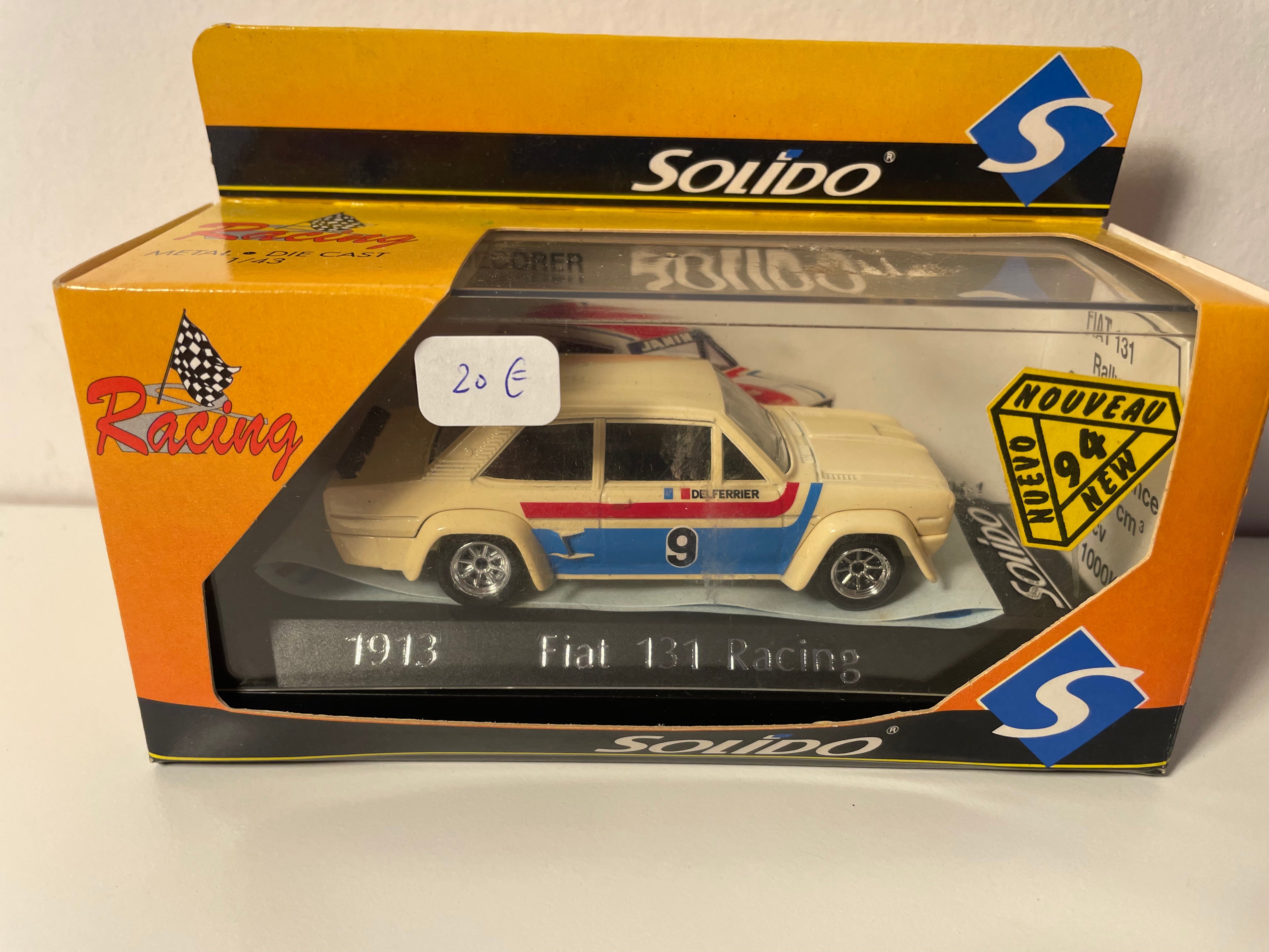 Fiat 131 Racing beige? Nummer 30 - Solido Referenz 1913