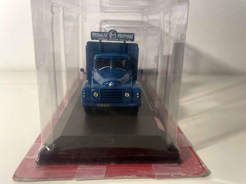 Camion Citroën T55 niebieski transport drewna i węgla Dubois & Fils - Kolekcja Garage Moderne