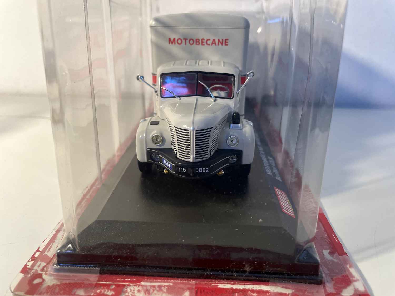 Camion Berliet GLR gris MOTOCONFORT - Mobylette / MOTOBECANE - Mobylette - Collection Garage Moderne