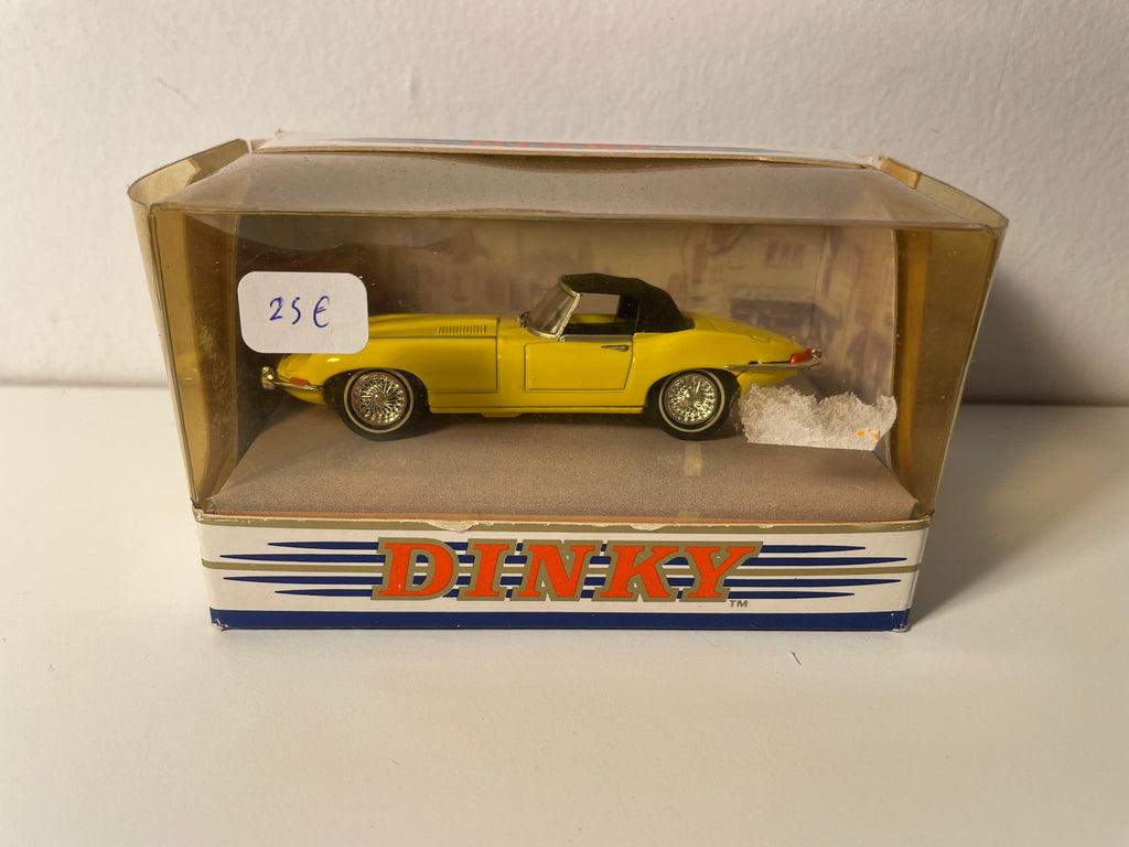 Jaguar E type MK giallo - Dinky-toys Matchbox