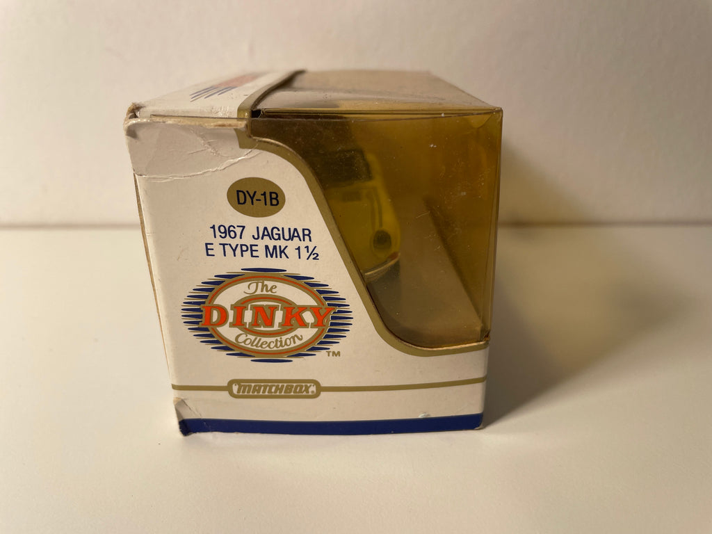 Jaguar E type MK giallo - Dinky-toys Matchbox