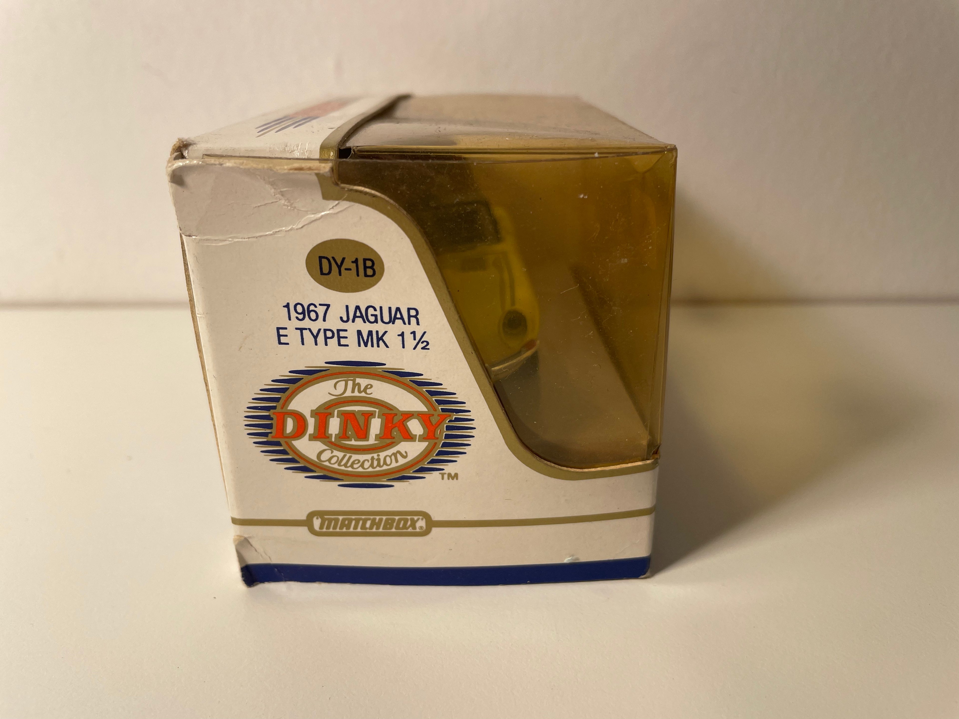 Jaguar E type MK giallo - Dinky-toys Matchbox