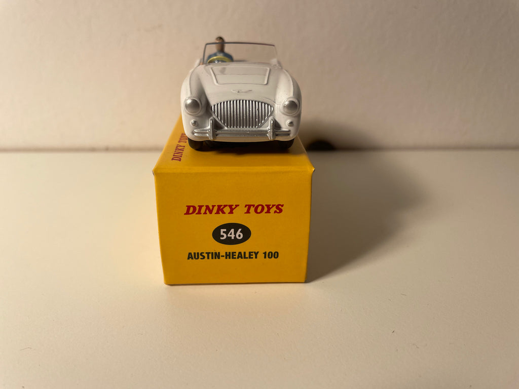 Austin-Healey 100 white - Dinky-Toys (Atlas edition)