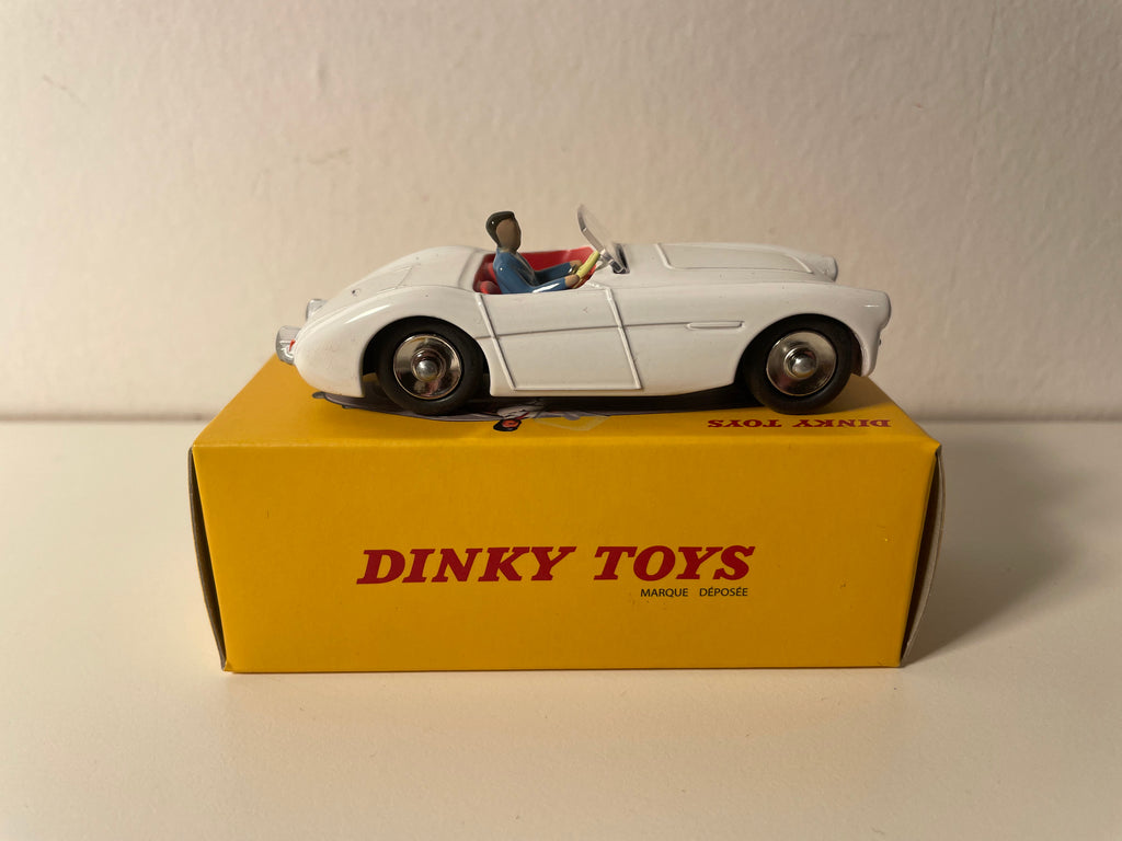 Austin-Healey 100 white - Dinky-Toys (Atlas edition)