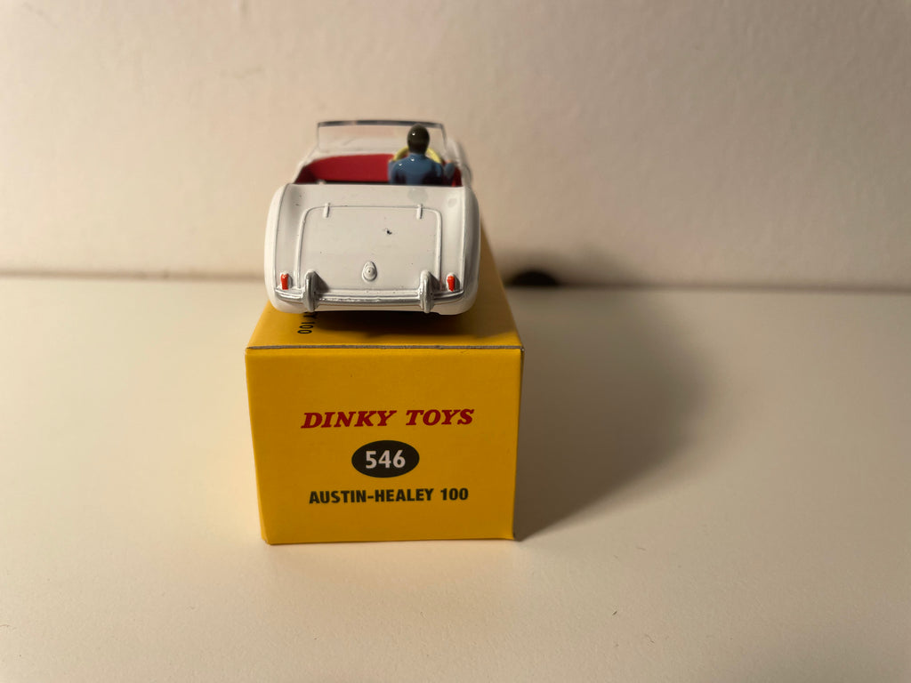 Austin-Healey 100 white - Dinky-Toys (Atlas edition)