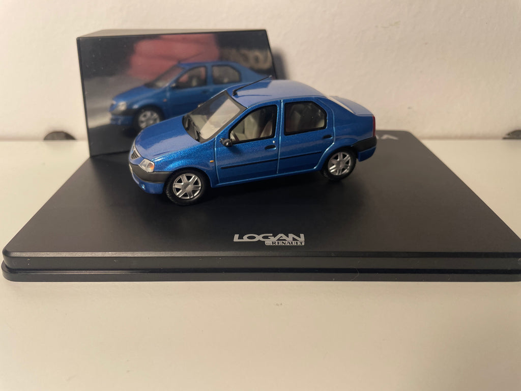 Renault Logan blu - ELIGOR (scatola rettangolare)