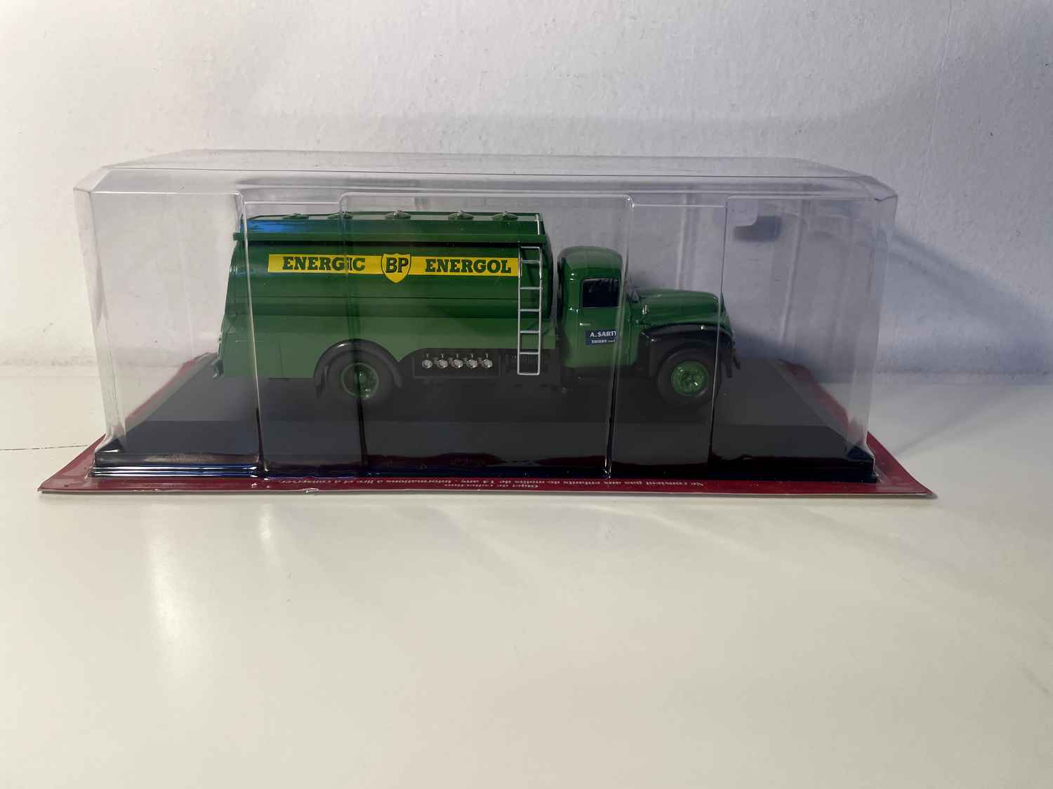 Caminhão Tanque Citroën T 55 verde BP ENERGOC ENERGOL - Coleção Garage Moderna