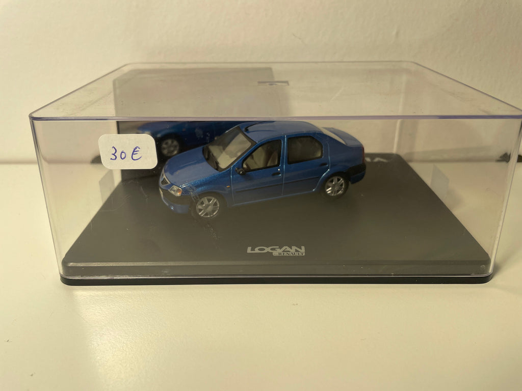 Renault Logan blu - ELIGOR (scatola rettangolare)