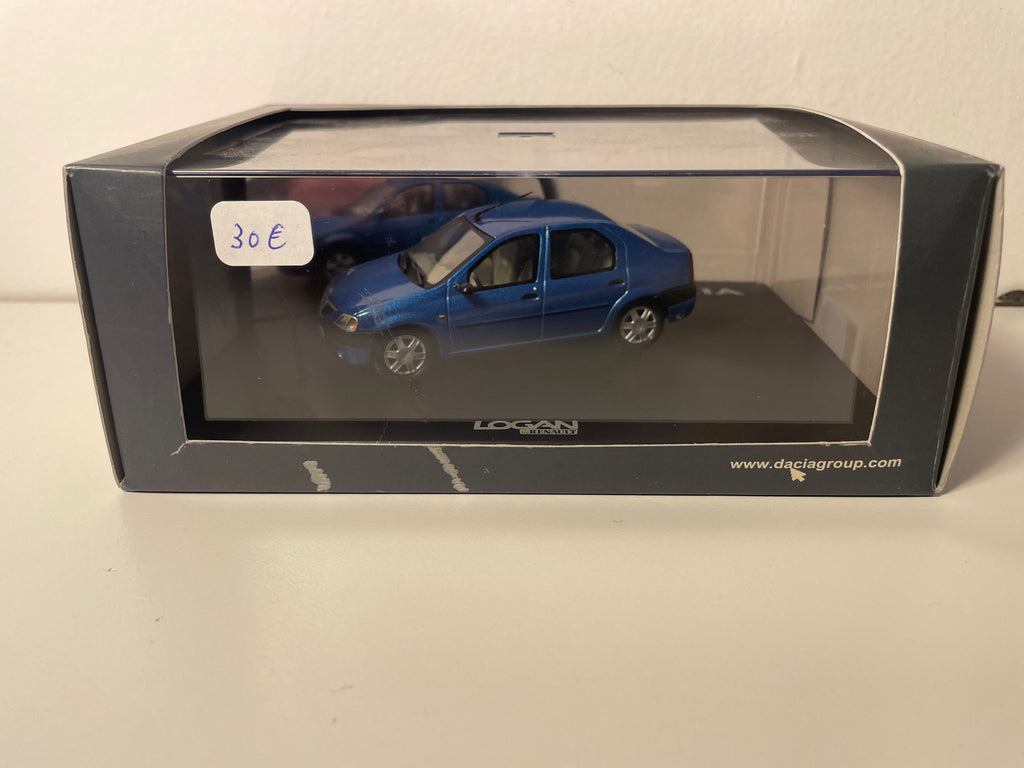 Renault Logan blu - ELIGOR (scatola rettangolare)
