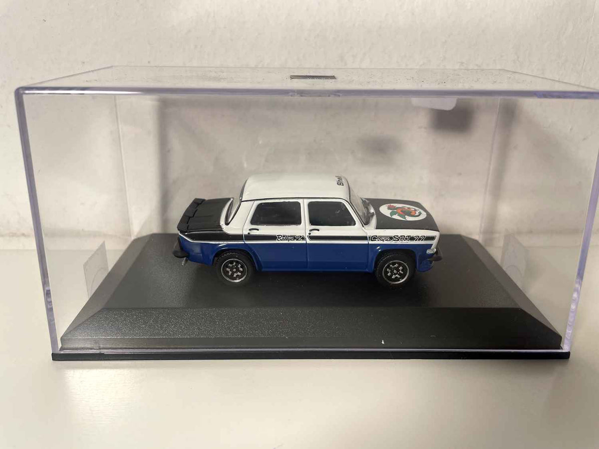 Simca 1000 Rallye 2 azul, branco e preto (NOREV)