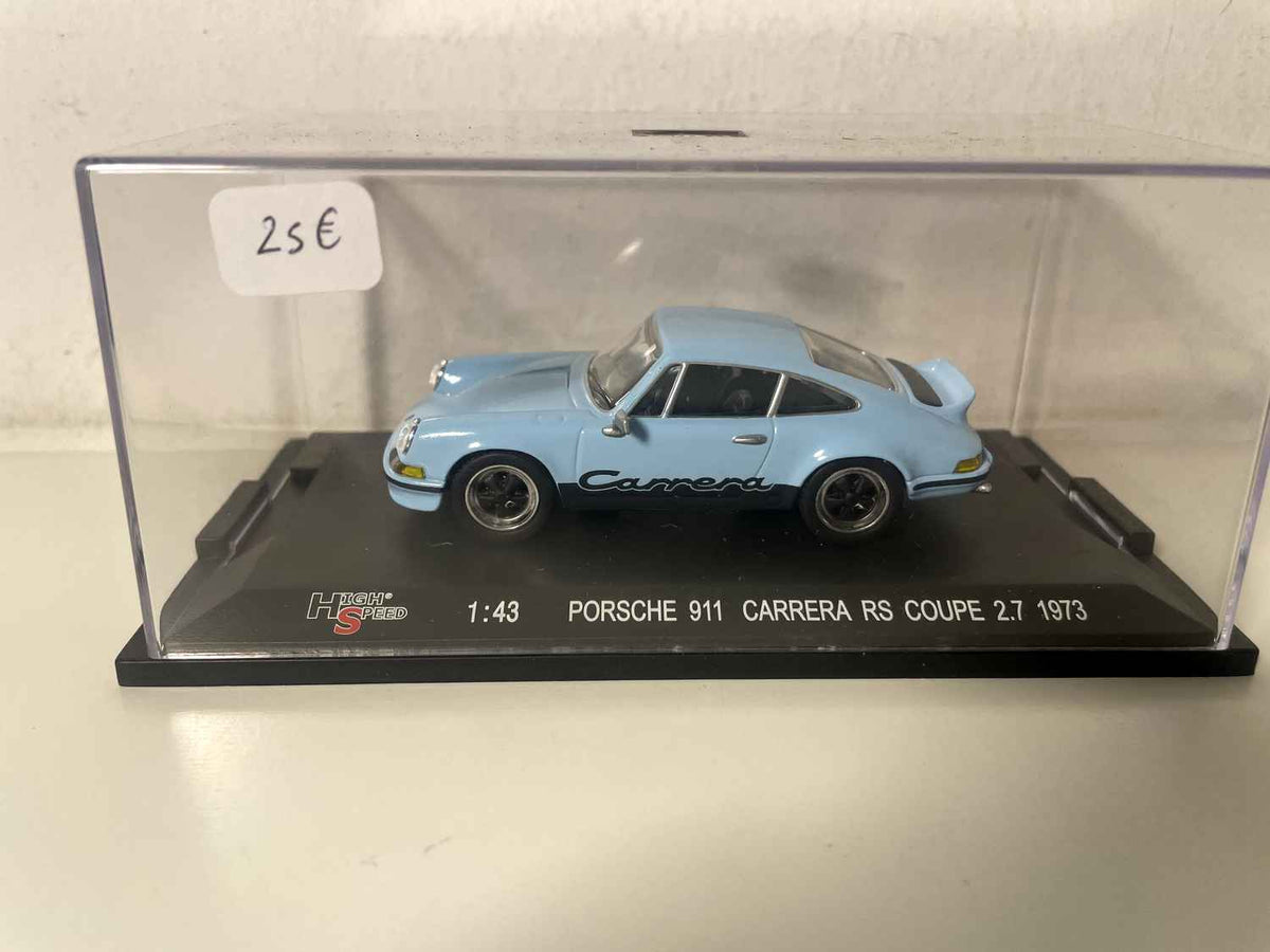 Porsche 911 Carrera RS coupé 2.7 bleue ciel de 1973 (Tauxycars)