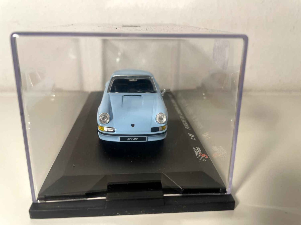 Porsche 911 Carrera RS coupé 2.7 bleue ciel de 1973 (Tauxycars)