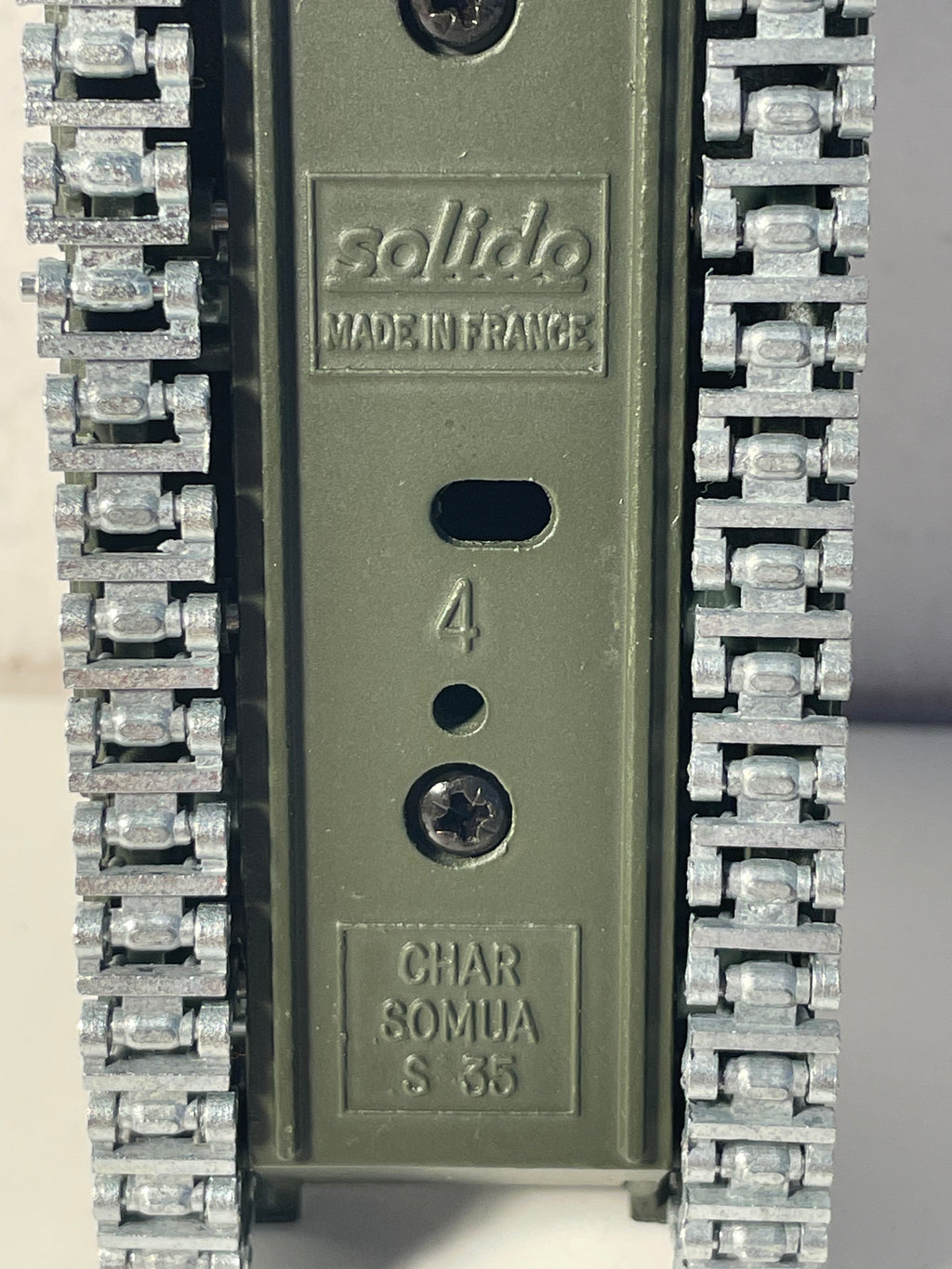 Militäresche Panzer Somua S 35 - Solido (französesch Fabrikatioun) - Box N°CE9462