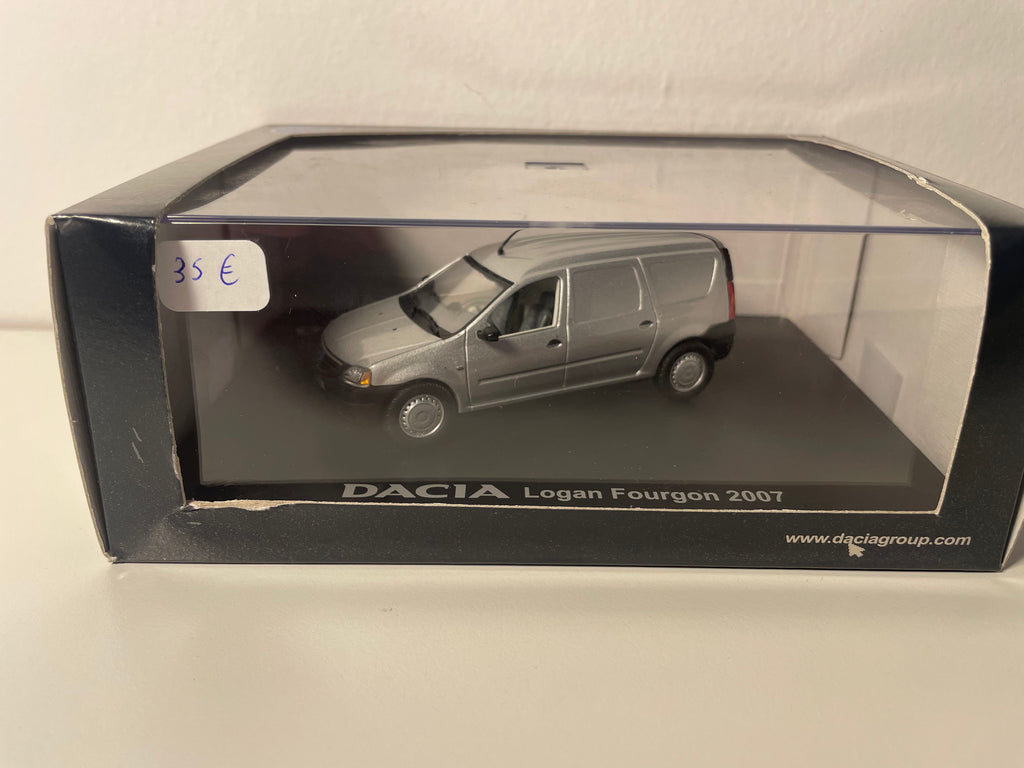 Renault Dacia Logan furgone grigio del 2007 - ELIGOR (scatola rettangolare)