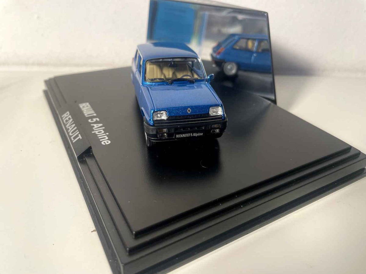 Renault 5 Alpine bleue (coffret boite rectangle)