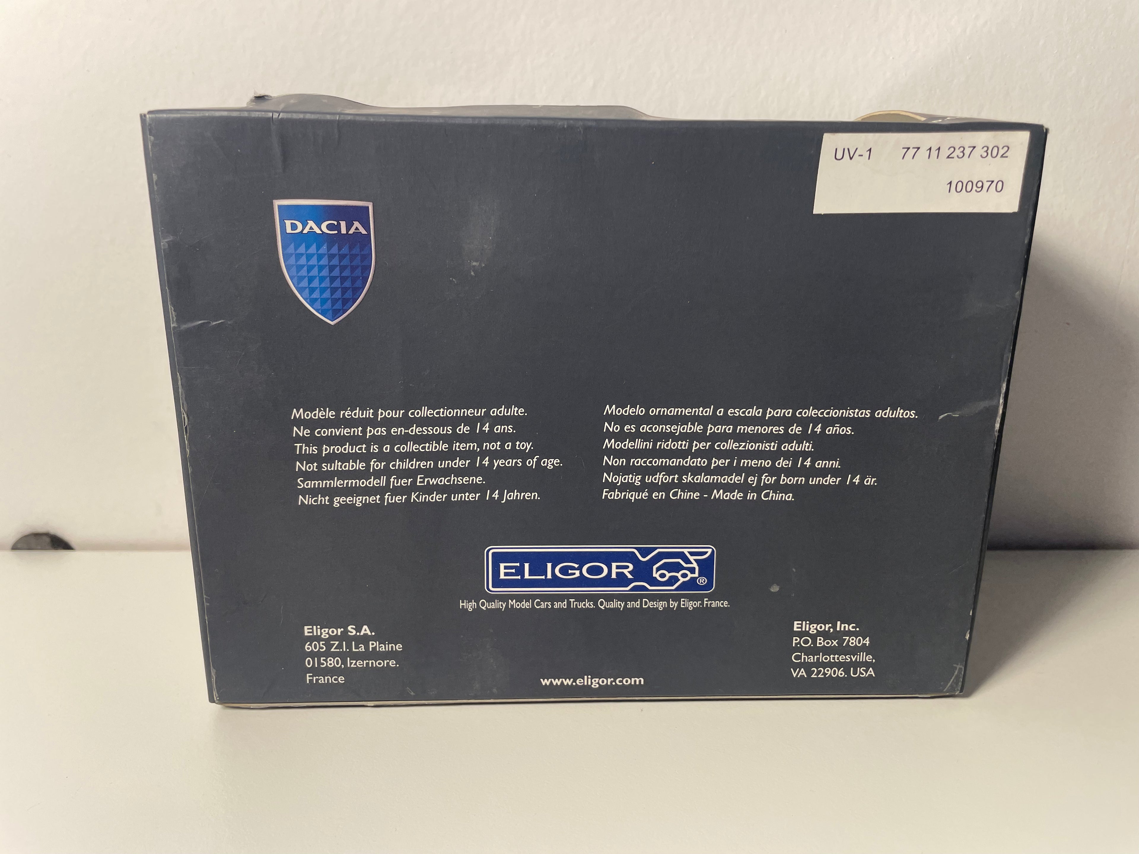 Renault Logan marron clair? - ELIGOR (coffret boite rectangle)