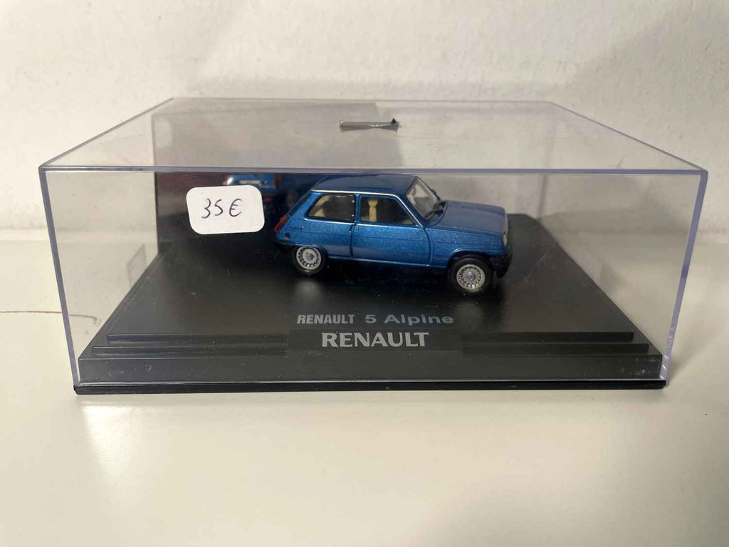 Renault 5 Alpine bleue (coffret boite rectangle)