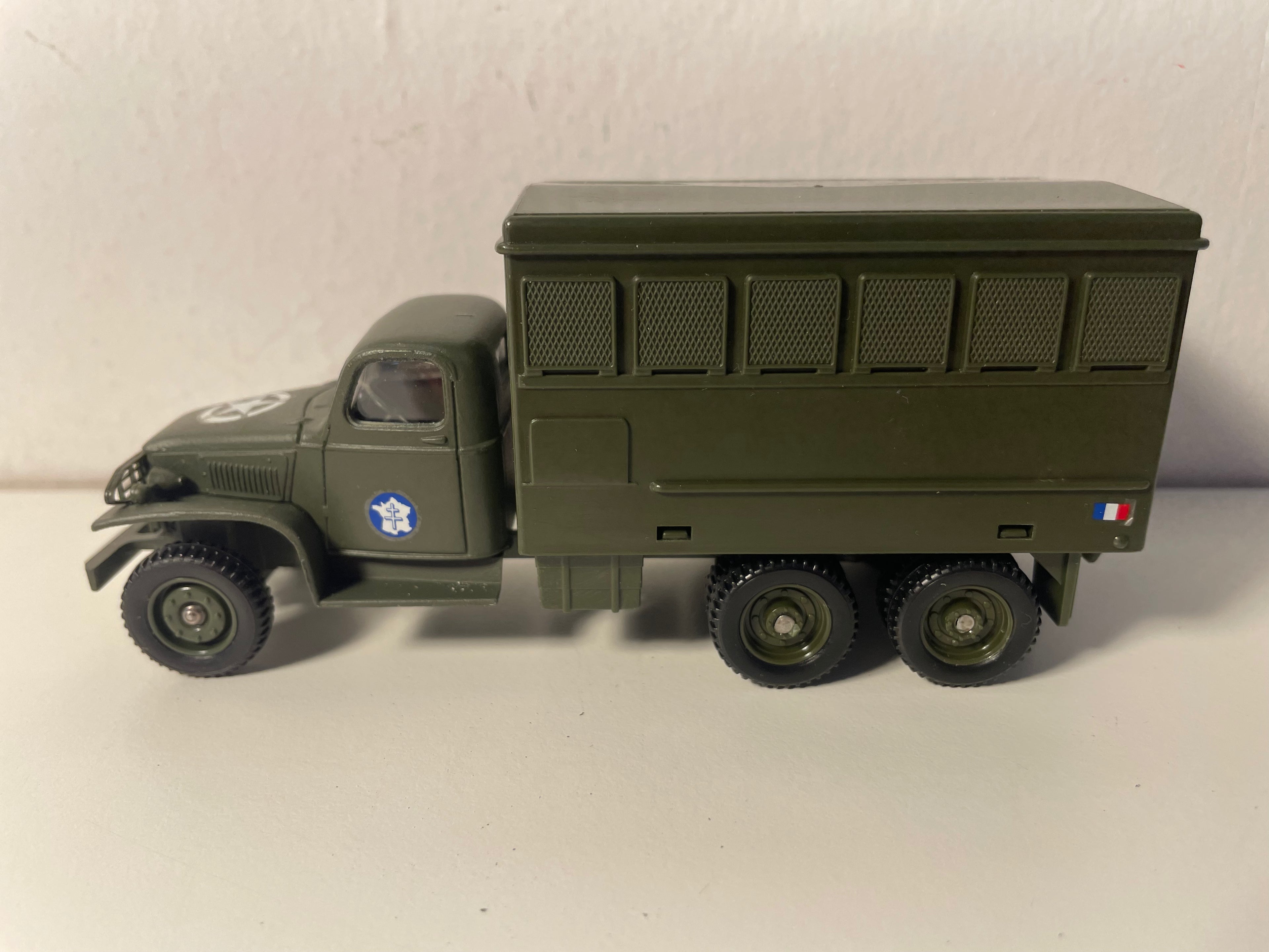 Camion militare GMC - Solido (produzione ?) - scatola N°EE0350