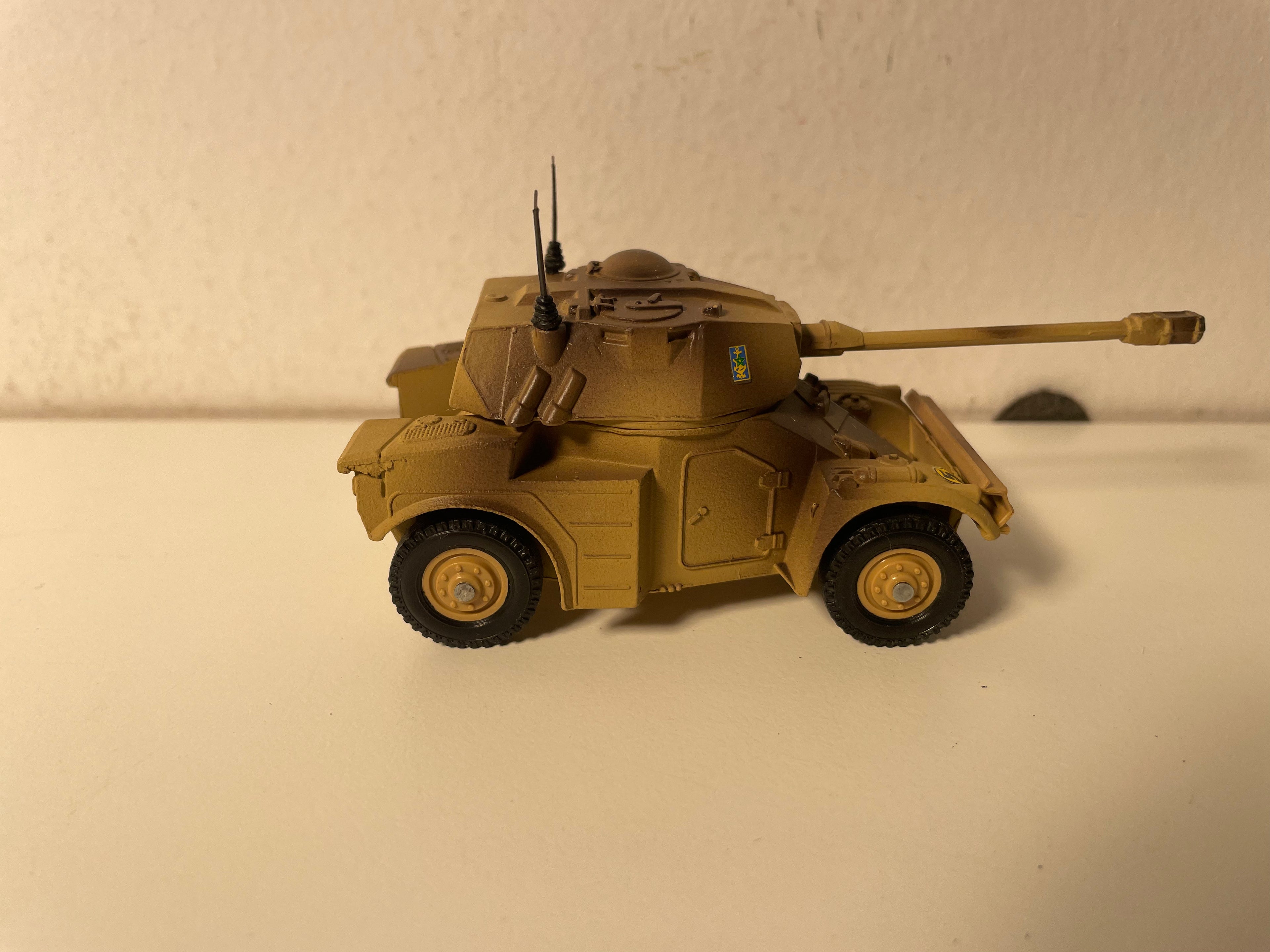 Panhard AML H 90 F1 Militaire Tank - Solido (fabricage ?) - doos N°DE0038