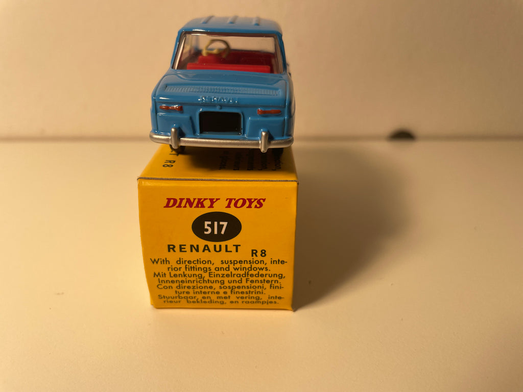 Renault 8 Dinky-Toys Blue (Ausgabe Atlas)