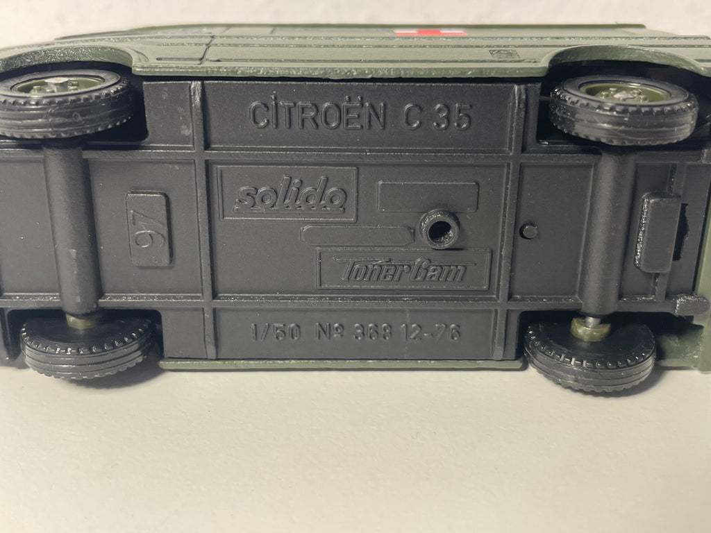 Citroën C35 Military Ambulance - Solido (production?) - Box No. DW6200