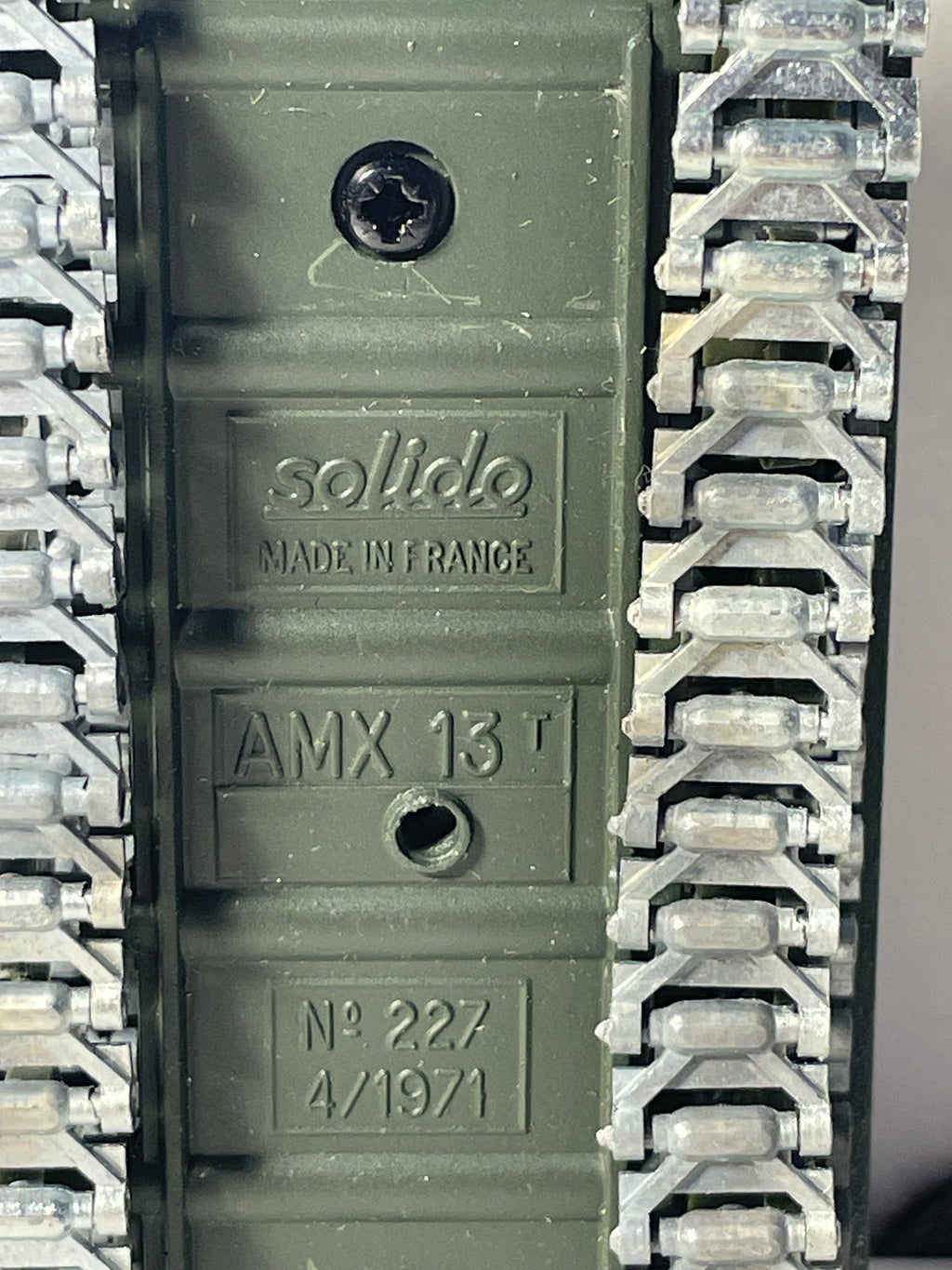 Char militaire AMX 13 Tonnes - Solido (fabrication française) - boite N°DA7066