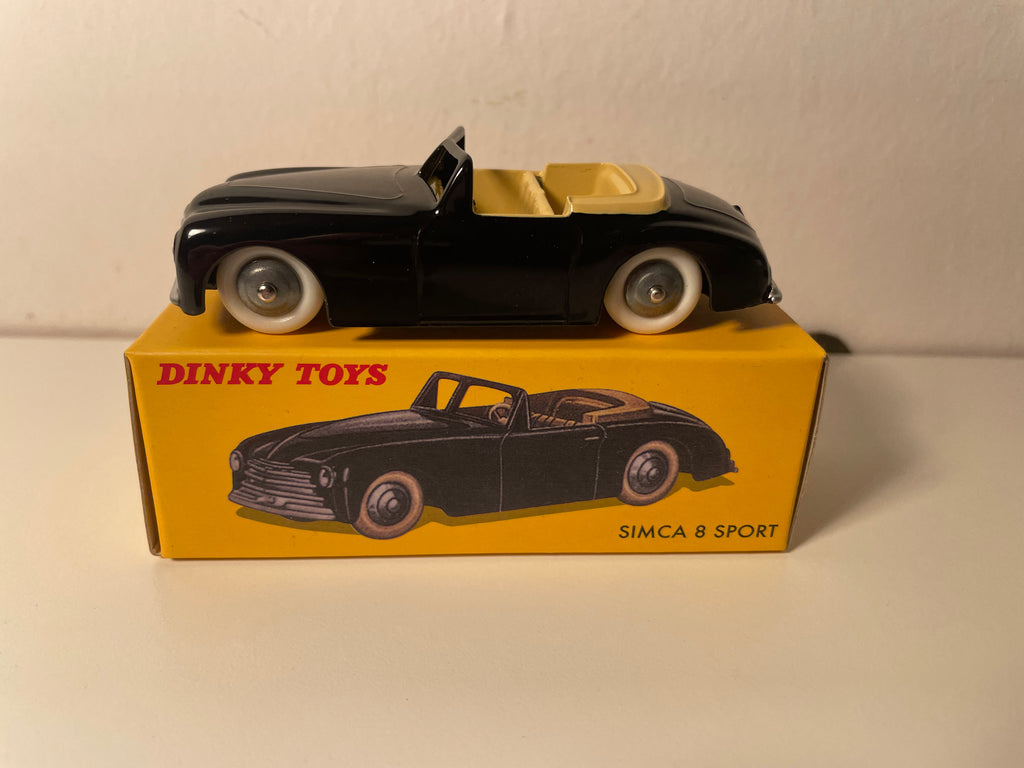 Simca 8 sport negra Dinky-Toys (edições ATLAS) - N°24S