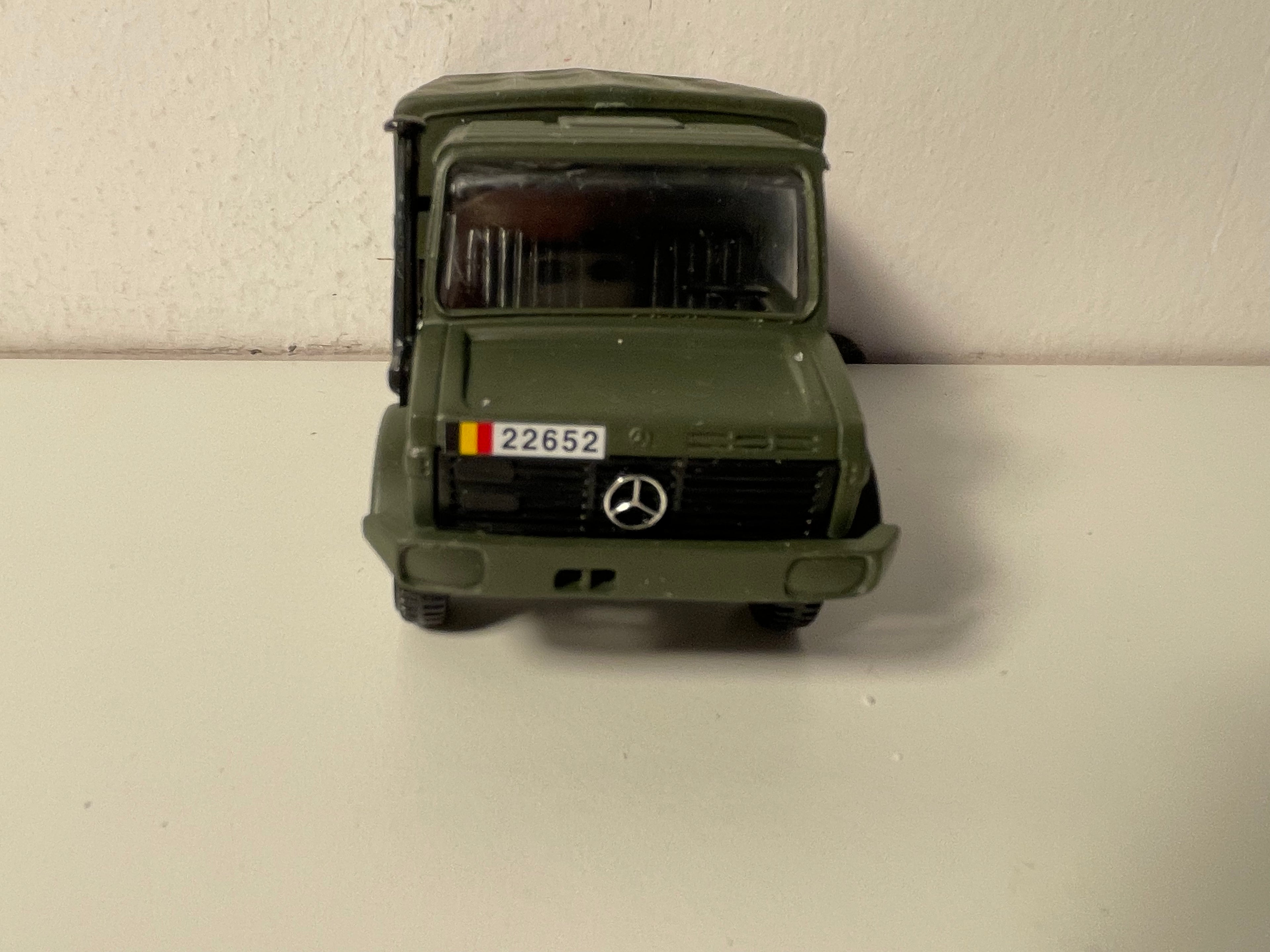 Mercedes Unimog Military KFOR - Solido (French Manufacturing) - Box No. BJ8996